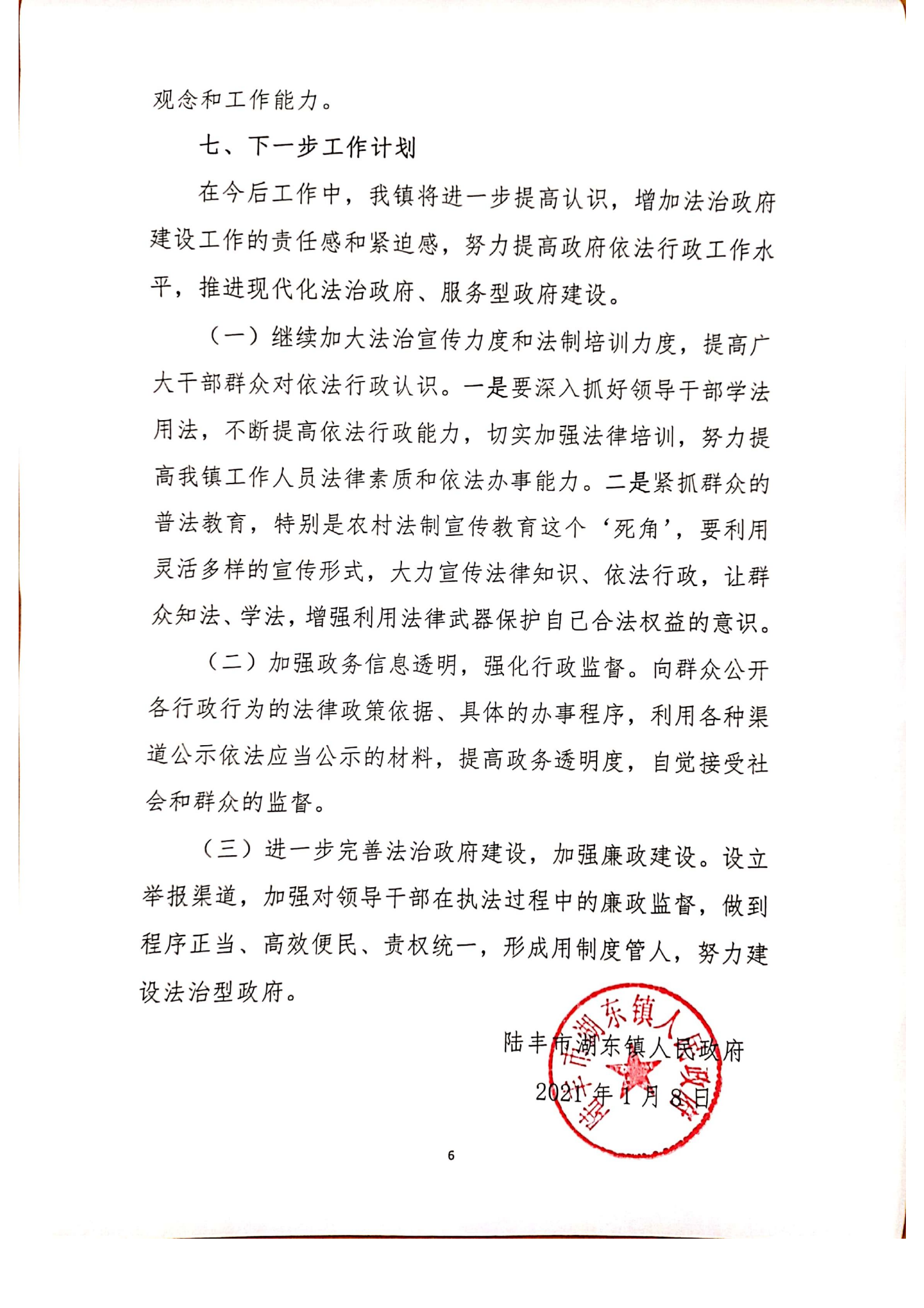 湖东镇人民政府2020年法治政府建设年度报告_05.png